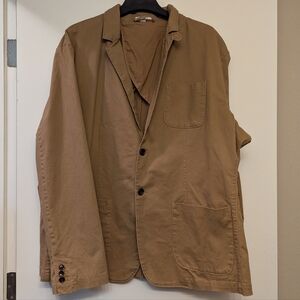 Tan Cotton Sportcoat